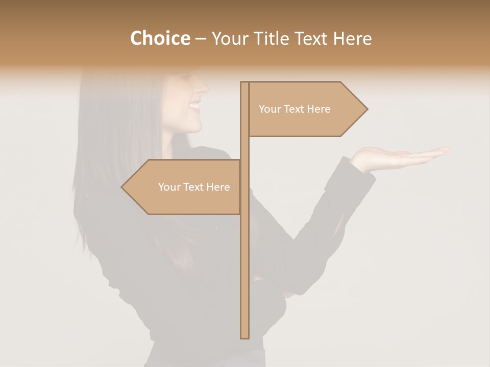 Charming Female Studio PowerPoint Template