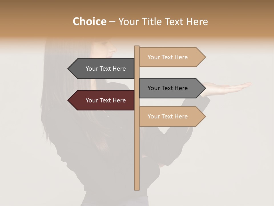 Charming Female Studio PowerPoint Template