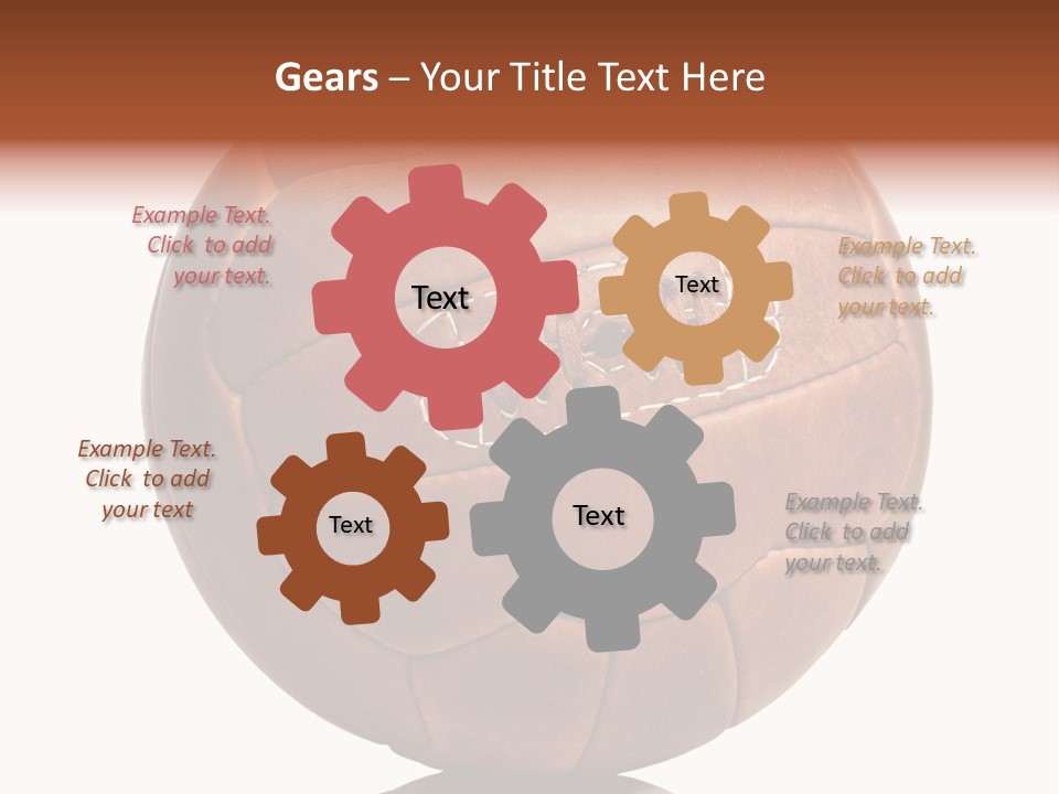 Soccer Sport Goal PowerPoint Template