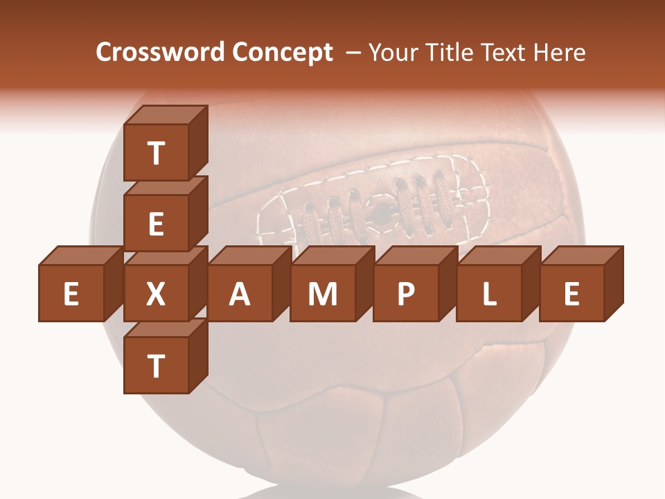 Soccer Sport Goal PowerPoint Template