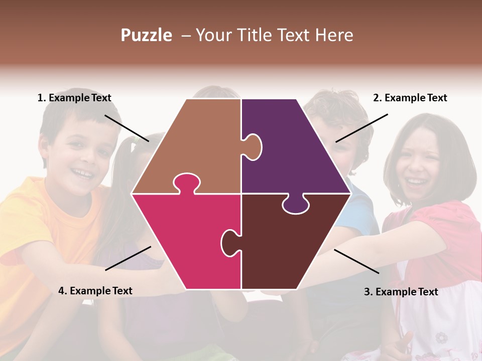 Kid Pretty Together PowerPoint Template