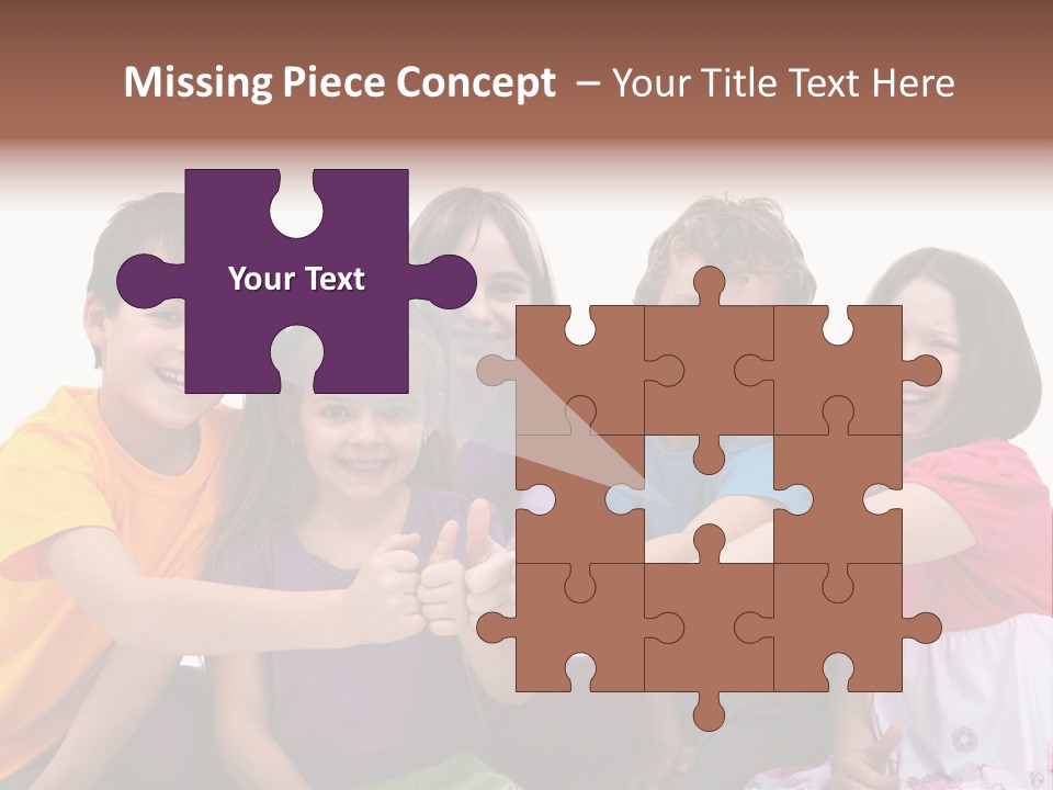 Kid Pretty Together PowerPoint Template