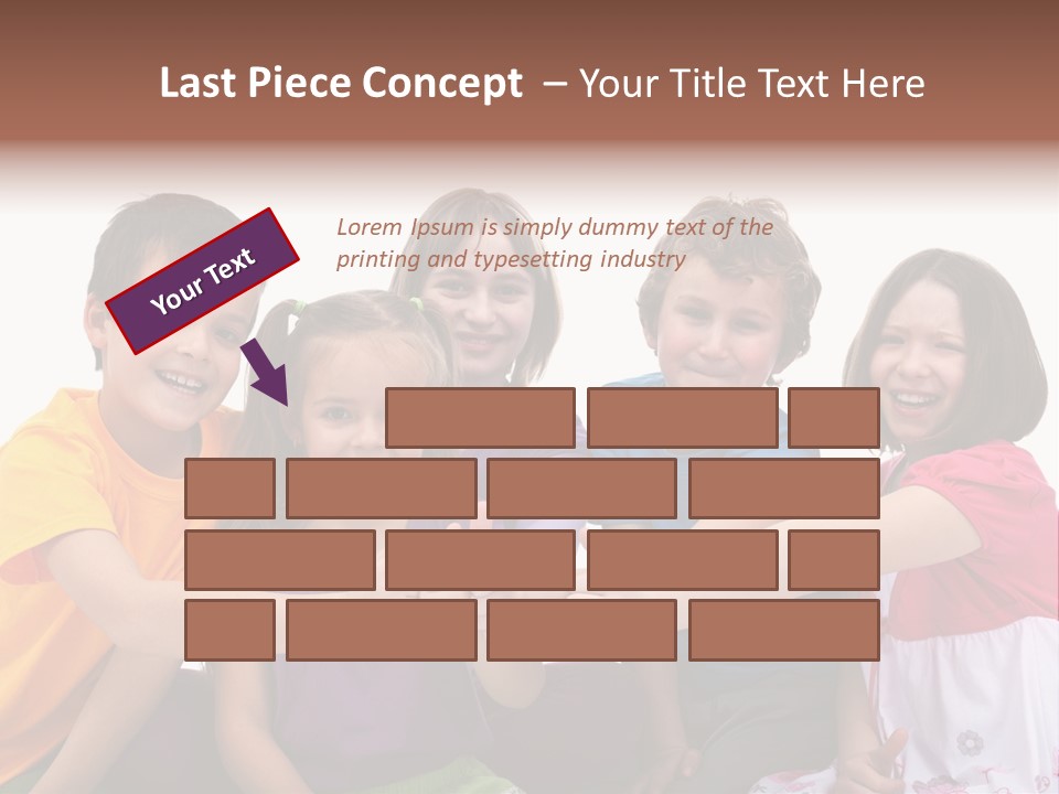 Kid Pretty Together PowerPoint Template