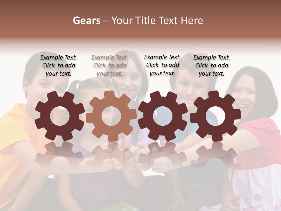 Kid Pretty Together PowerPoint Template