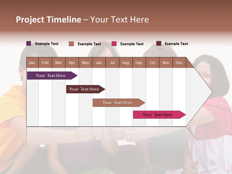 Kid Pretty Together PowerPoint Template