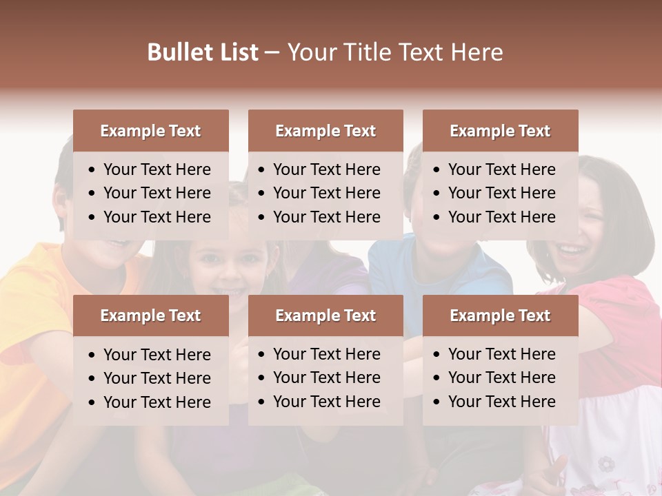 Kid Pretty Together PowerPoint Template