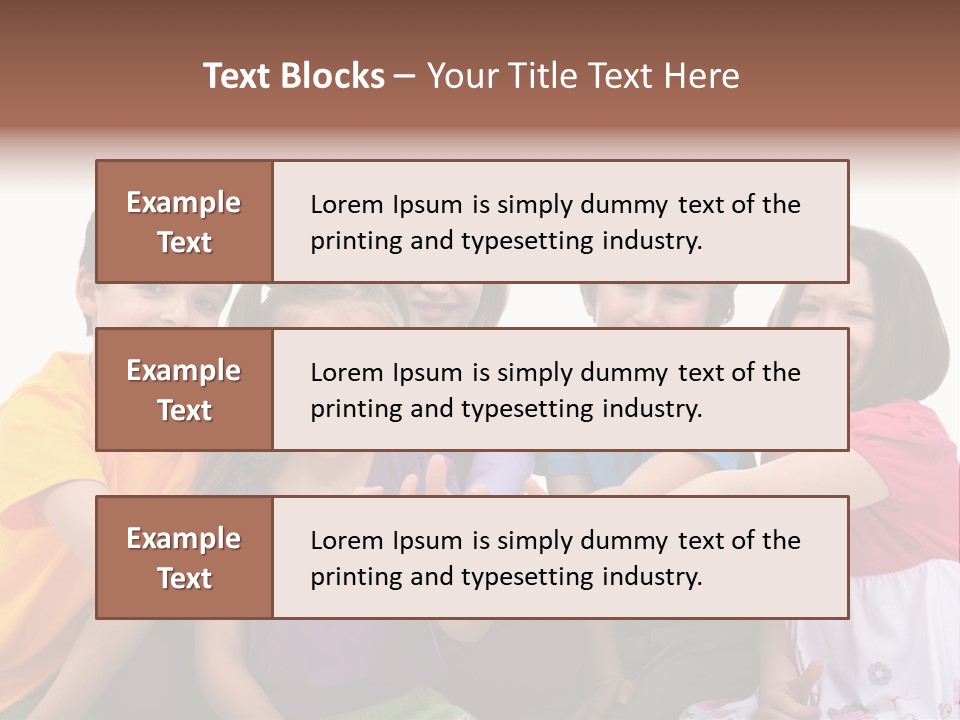 Kid Pretty Together PowerPoint Template