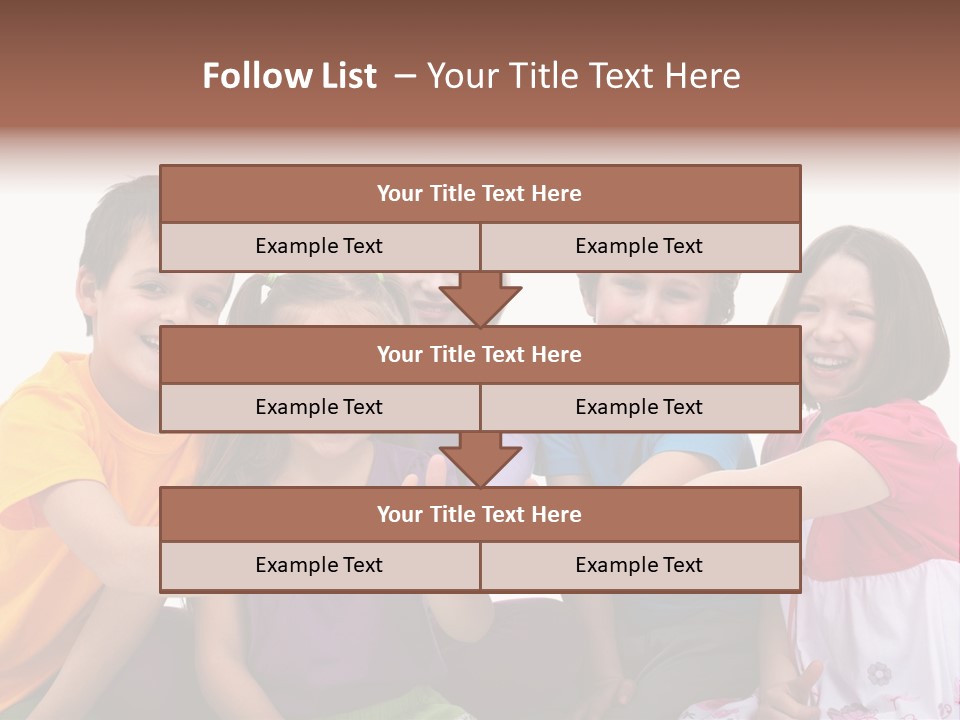 Kid Pretty Together PowerPoint Template