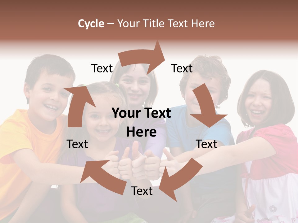 Kid Pretty Together PowerPoint Template