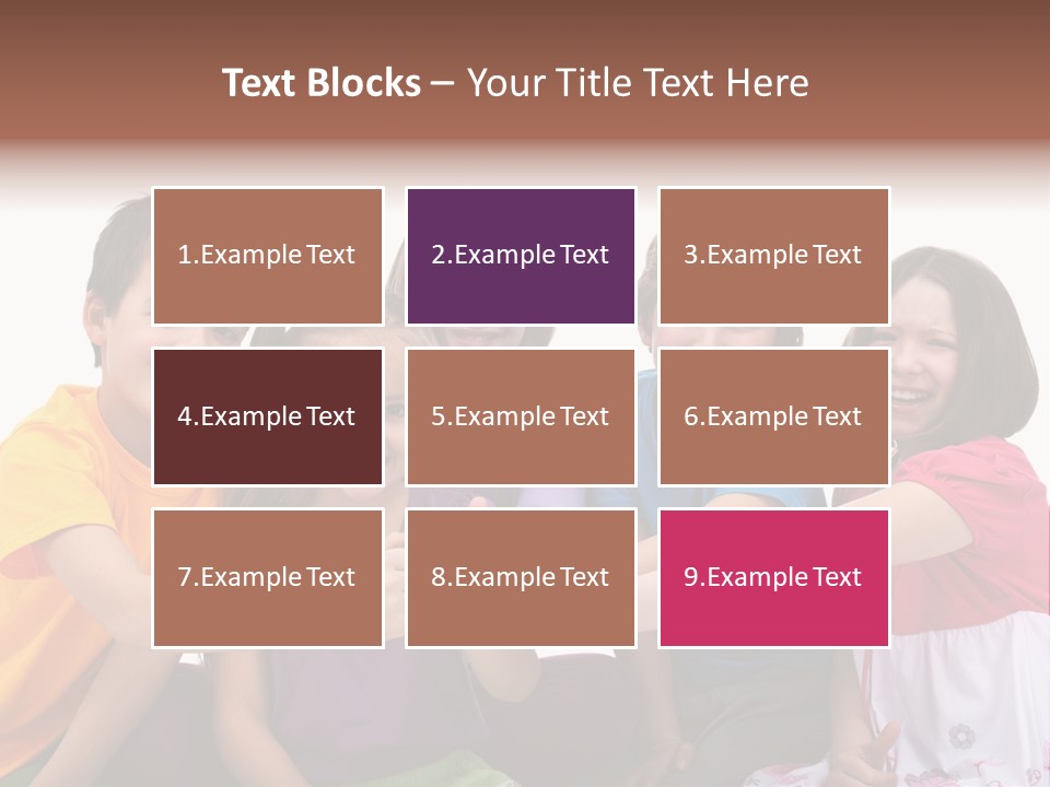 Kid Pretty Together PowerPoint Template