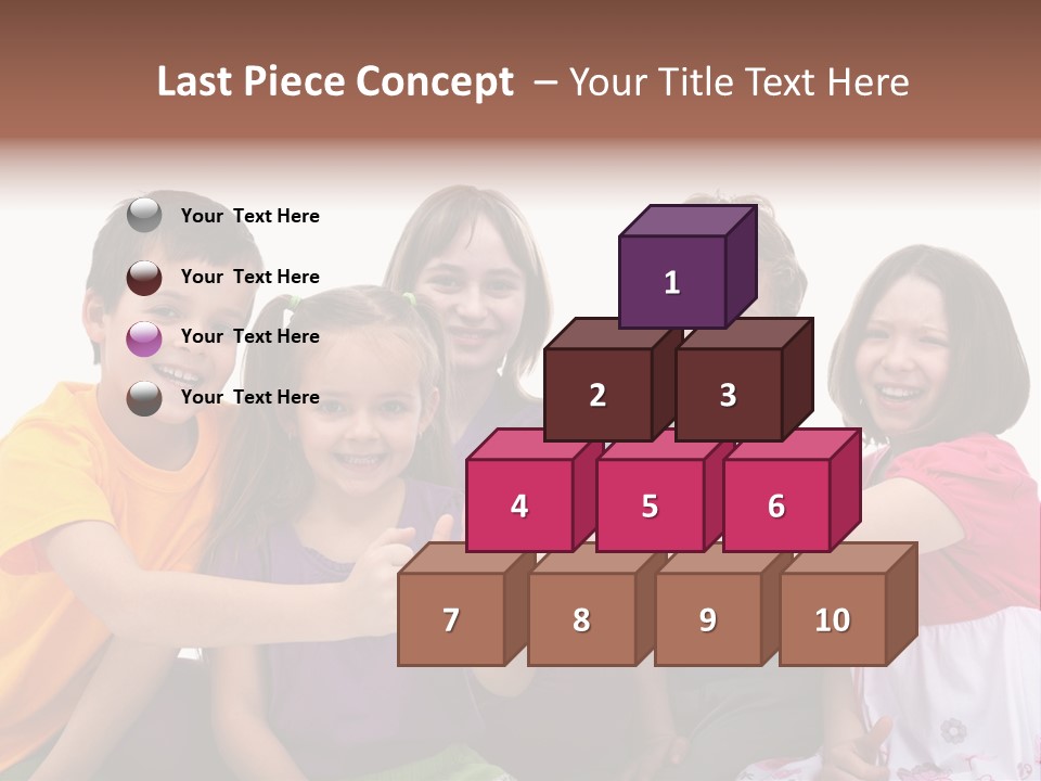 Kid Pretty Together PowerPoint Template