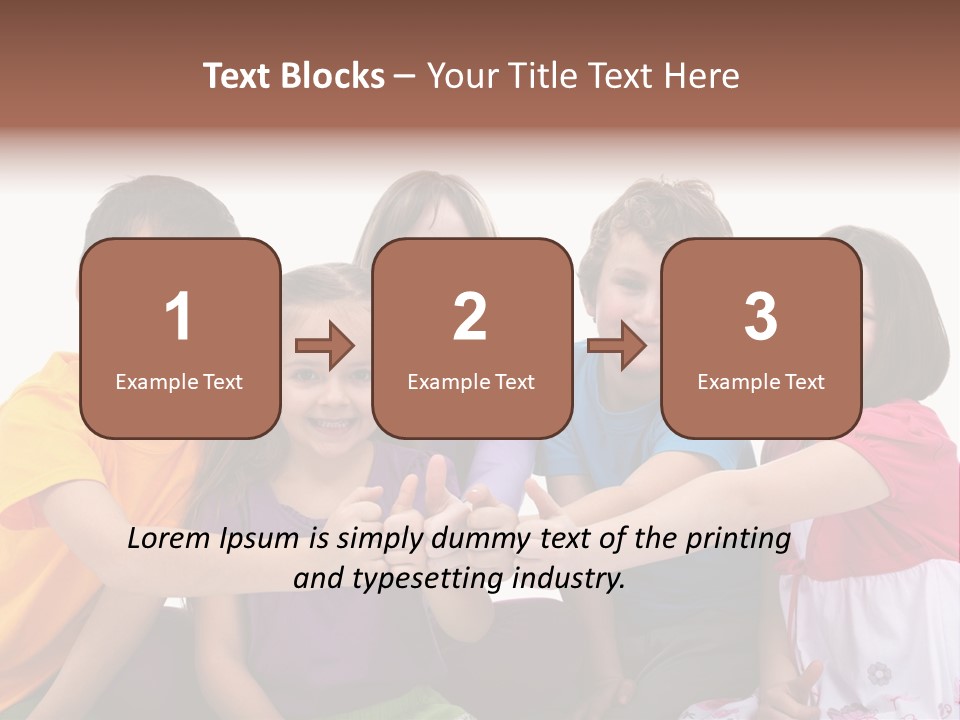 Kid Pretty Together PowerPoint Template