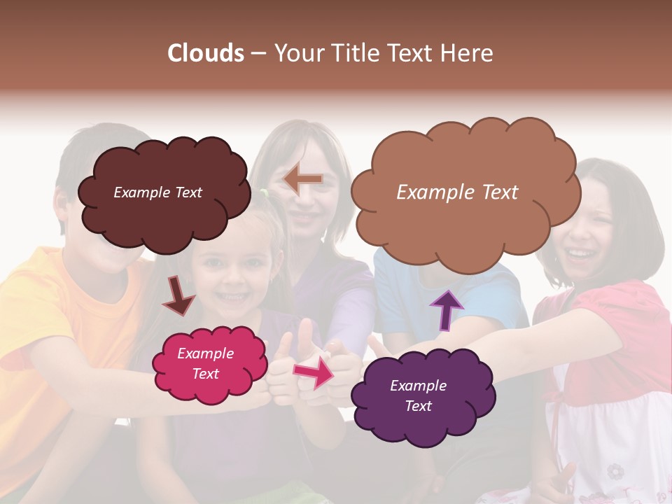 Kid Pretty Together PowerPoint Template