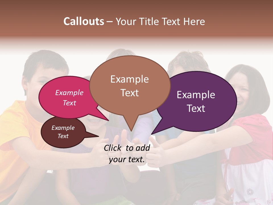 Kid Pretty Together PowerPoint Template