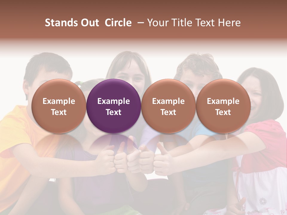 Kid Pretty Together PowerPoint Template