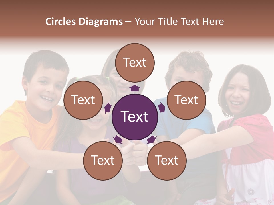 Kid Pretty Together PowerPoint Template