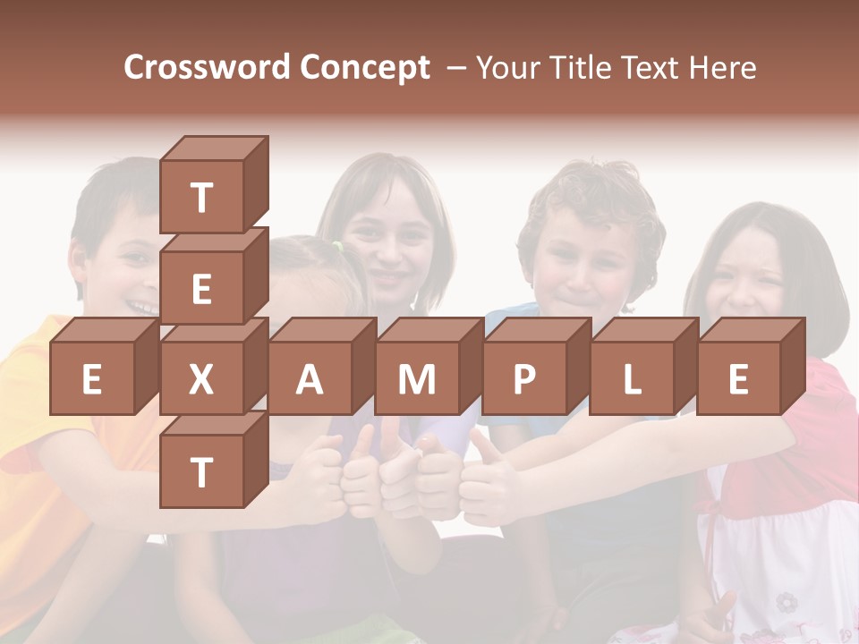 Kid Pretty Together PowerPoint Template