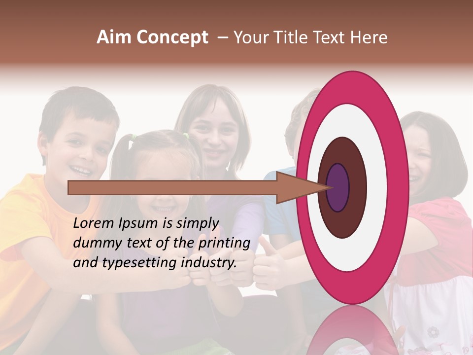 Kid Pretty Together PowerPoint Template