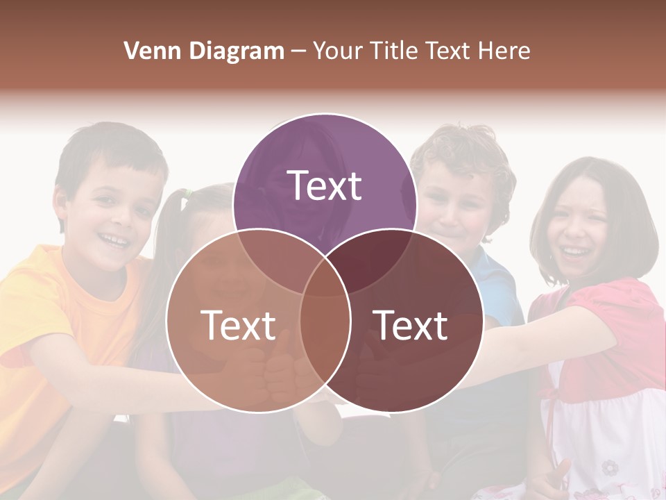 Kid Pretty Together PowerPoint Template