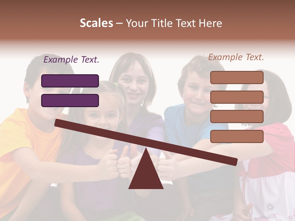 Kid Pretty Together PowerPoint Template