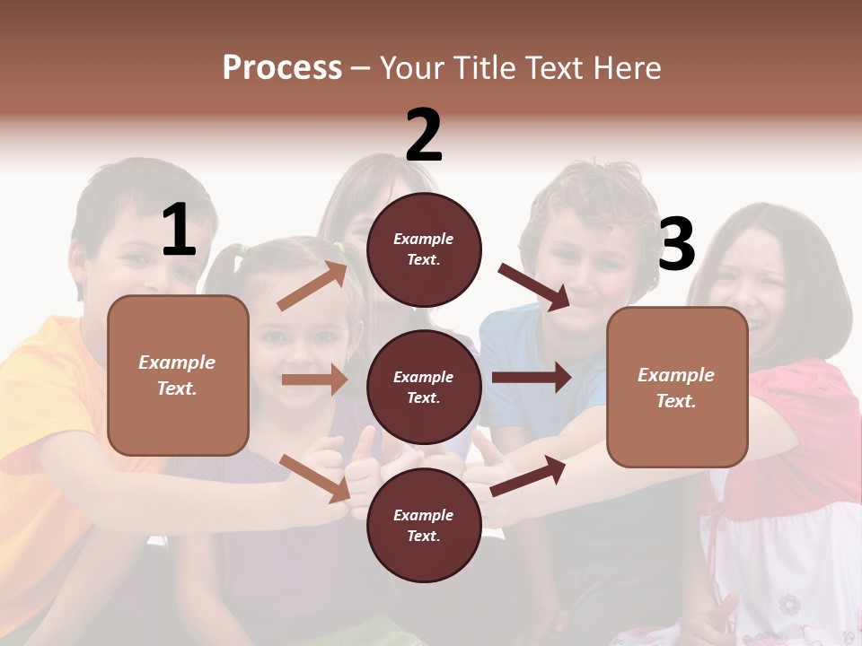 Kid Pretty Together PowerPoint Template