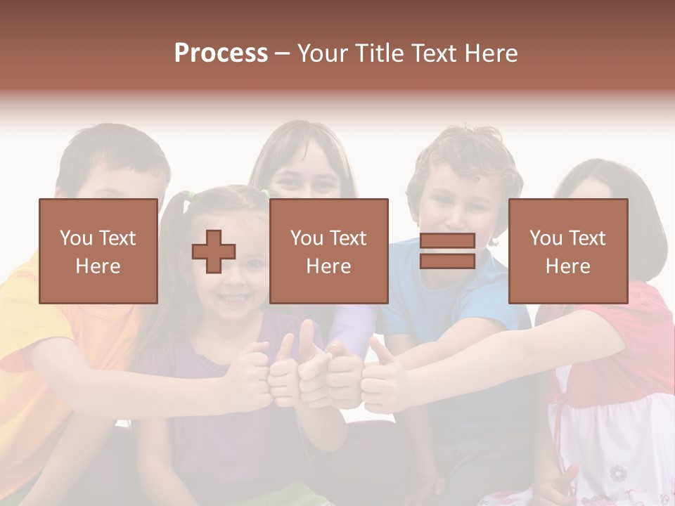 Kid Pretty Together PowerPoint Template