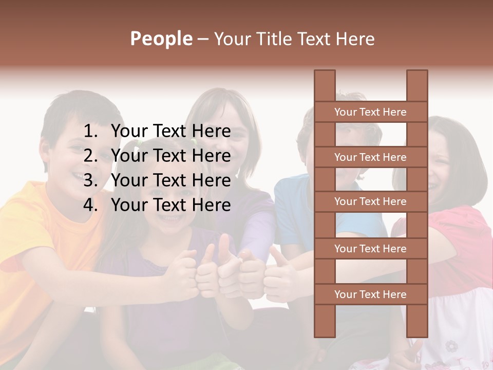 Kid Pretty Together PowerPoint Template