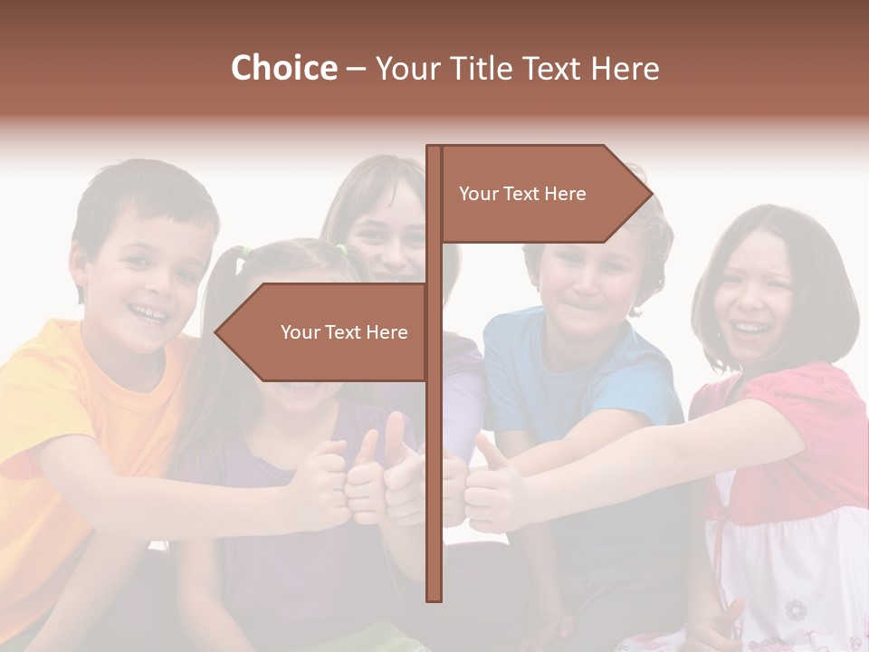 Kid Pretty Together PowerPoint Template