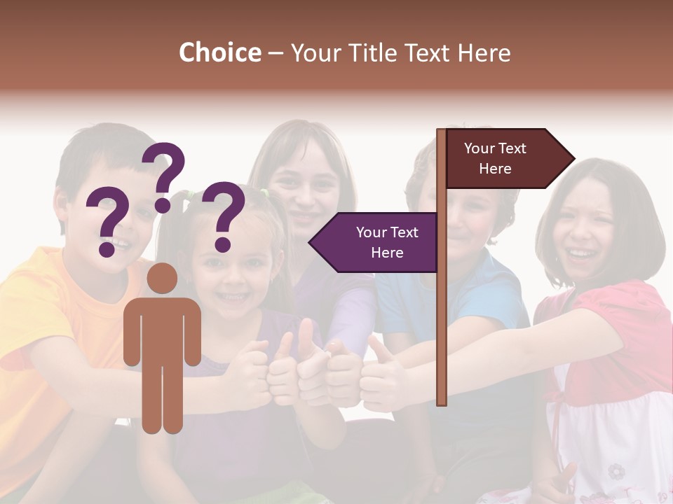 Kid Pretty Together PowerPoint Template