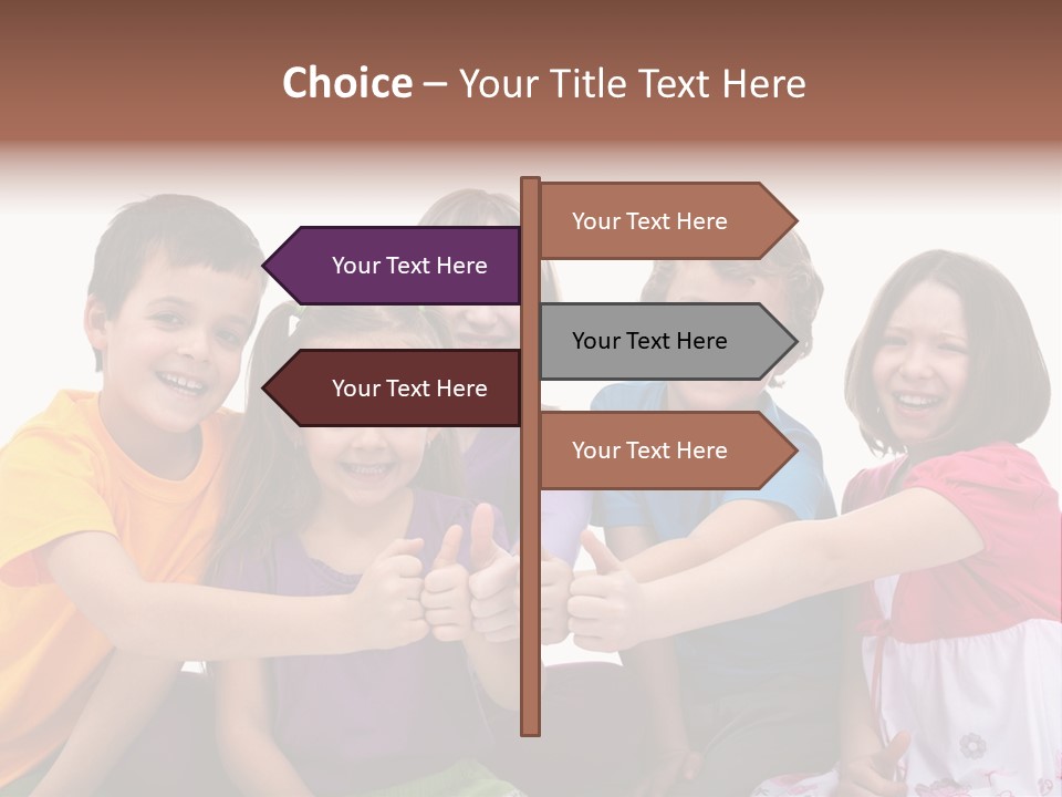 Kid Pretty Together PowerPoint Template