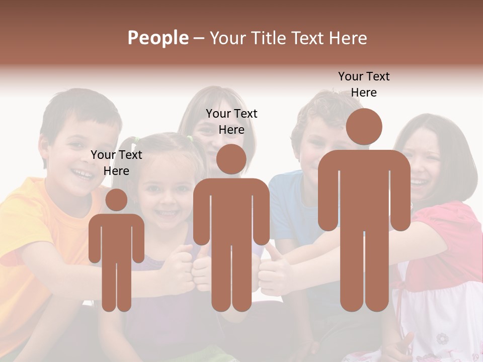 Kid Pretty Together PowerPoint Template