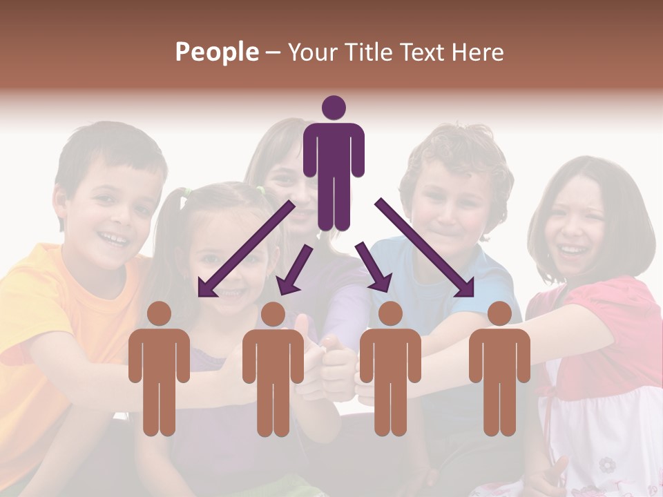 Kid Pretty Together PowerPoint Template