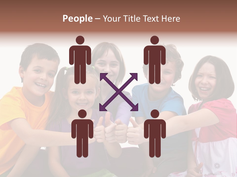Kid Pretty Together PowerPoint Template