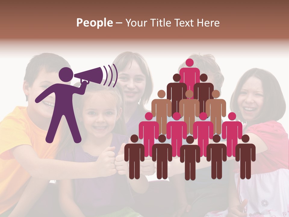 Kid Pretty Together PowerPoint Template