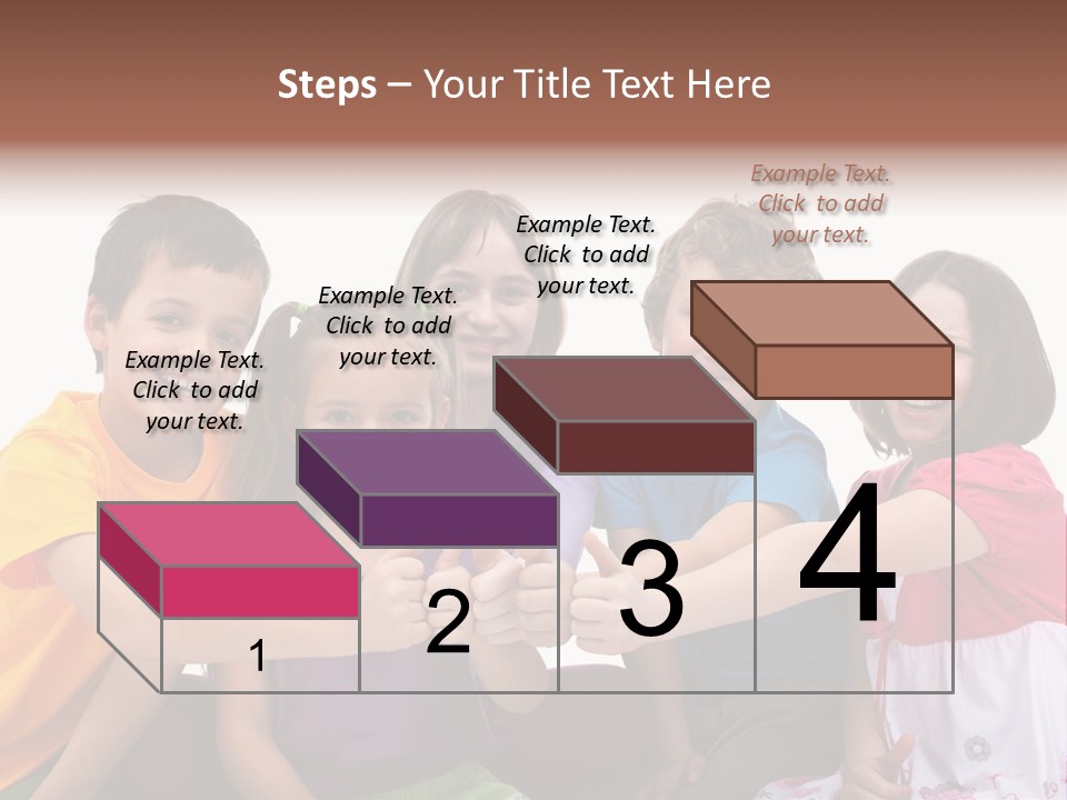 Kid Pretty Together PowerPoint Template