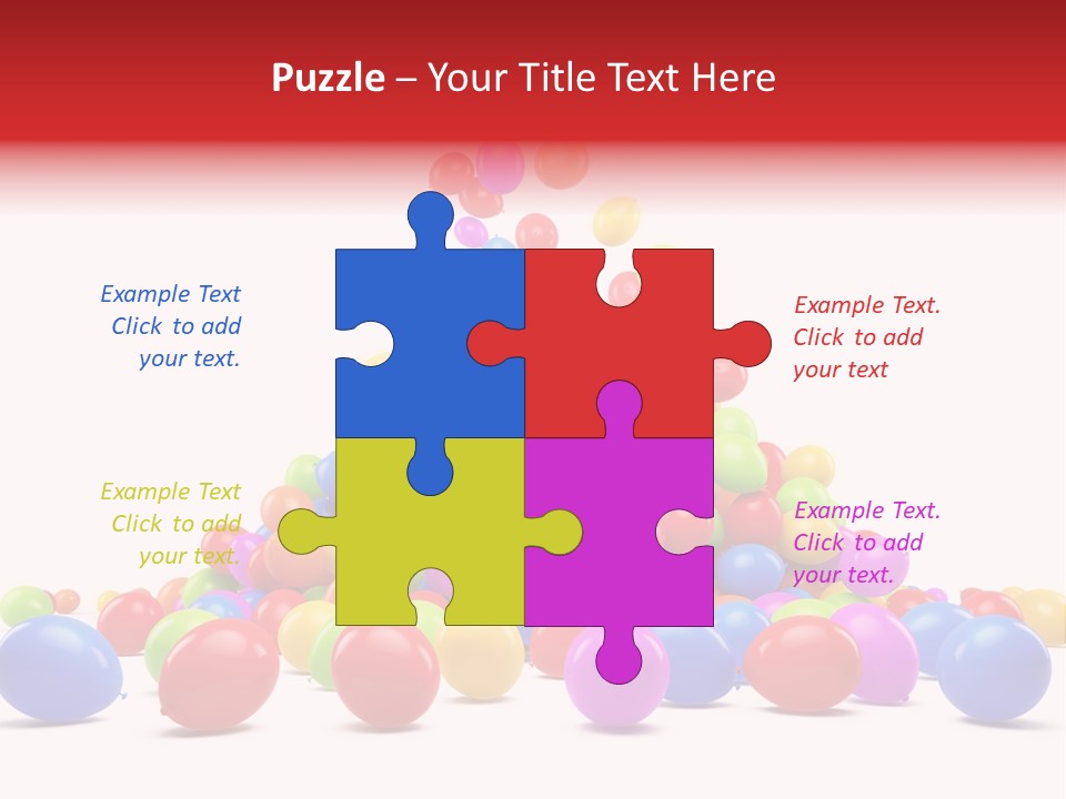 Holidays Flowing Colorful PowerPoint Template