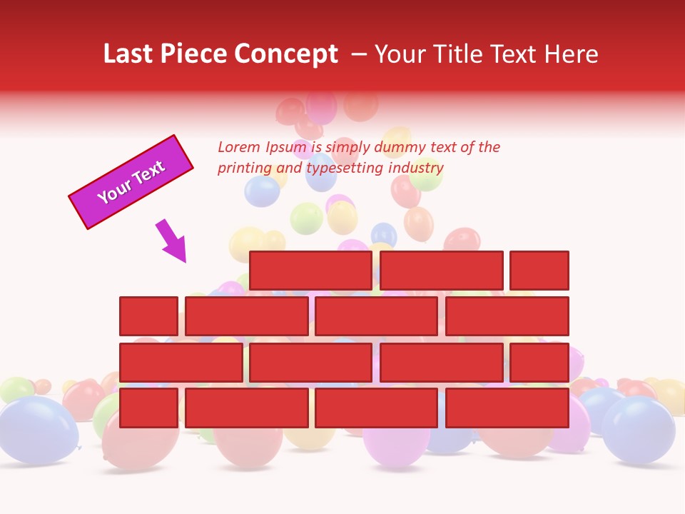 Holidays Flowing Colorful PowerPoint Template