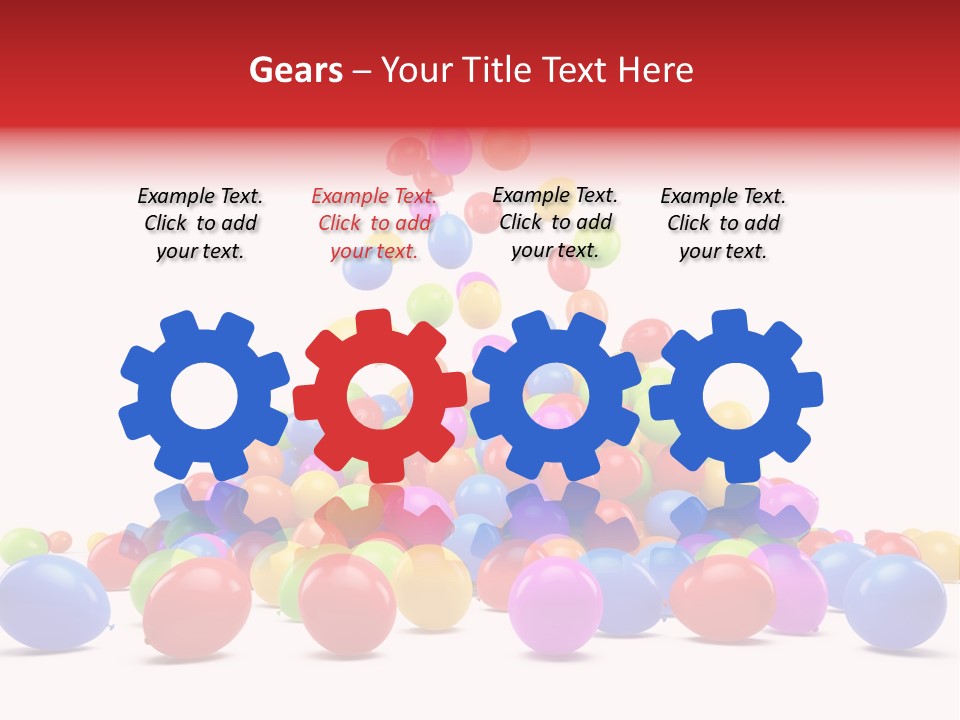 Holidays Flowing Colorful PowerPoint Template