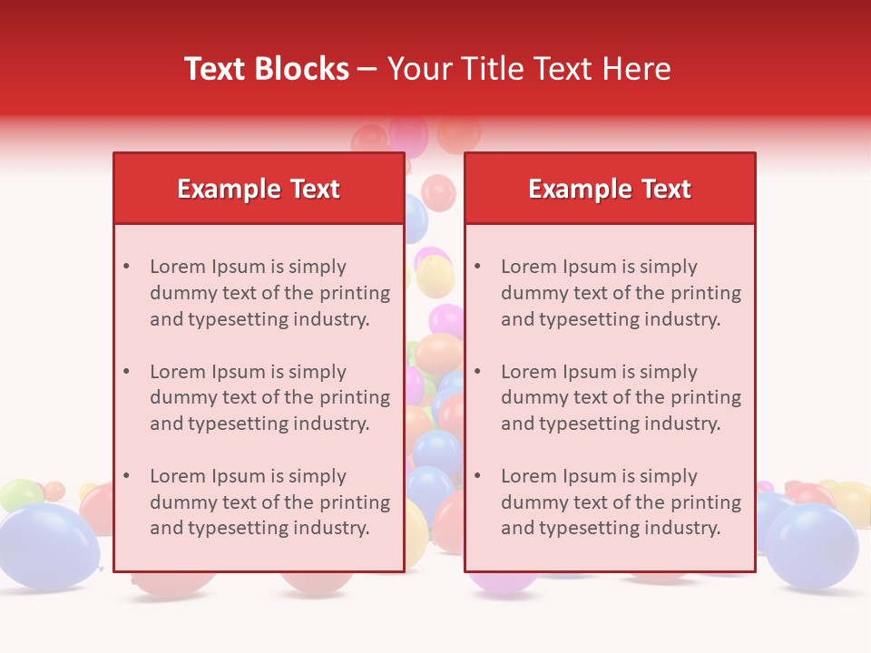 Holidays Flowing Colorful PowerPoint Template