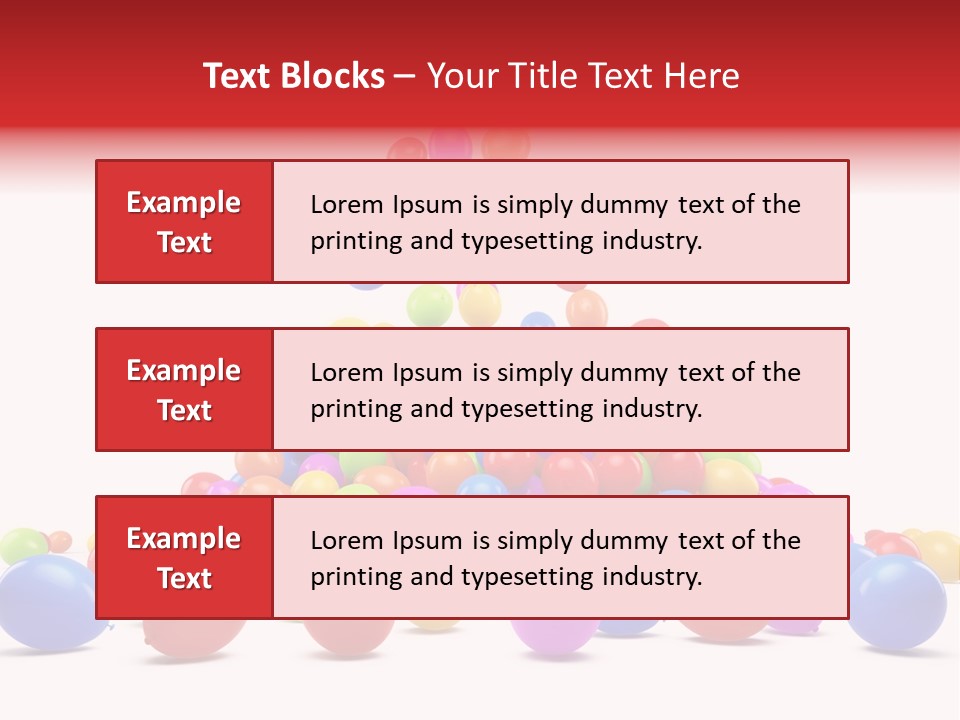 Holidays Flowing Colorful PowerPoint Template