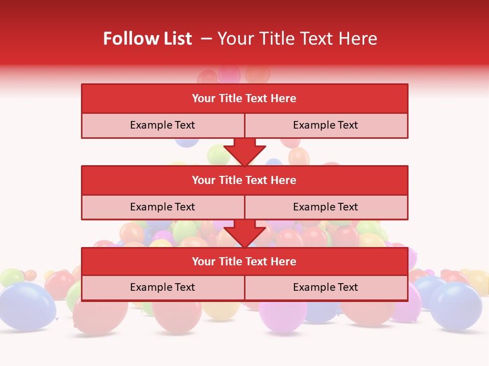 Holidays Flowing Colorful PowerPoint Template