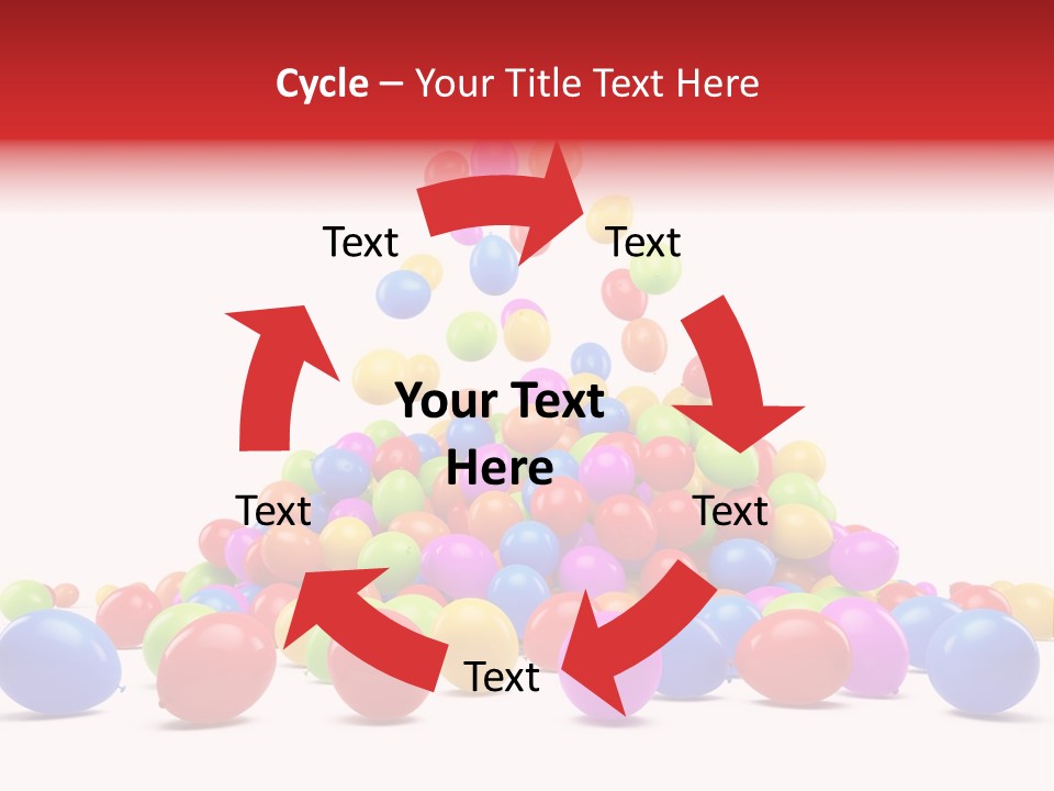 Holidays Flowing Colorful PowerPoint Template