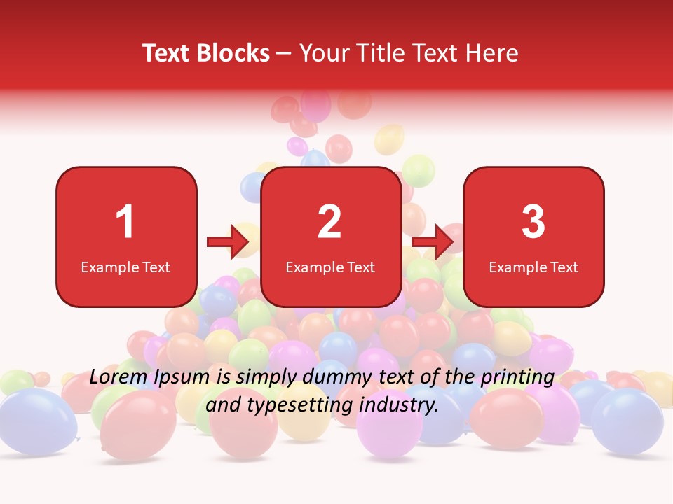 Holidays Flowing Colorful PowerPoint Template