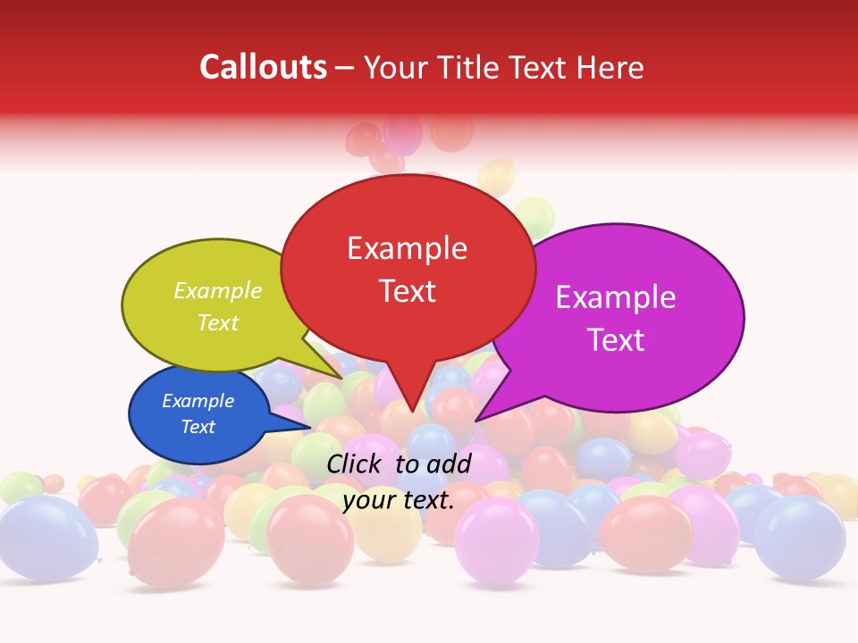 Holidays Flowing Colorful PowerPoint Template