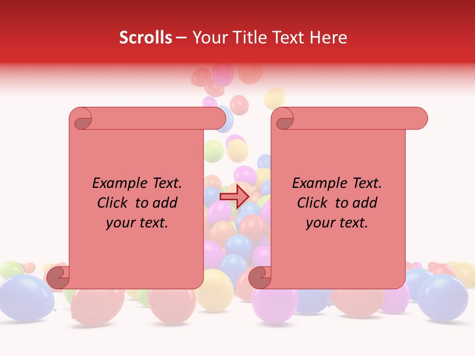 Holidays Flowing Colorful PowerPoint Template