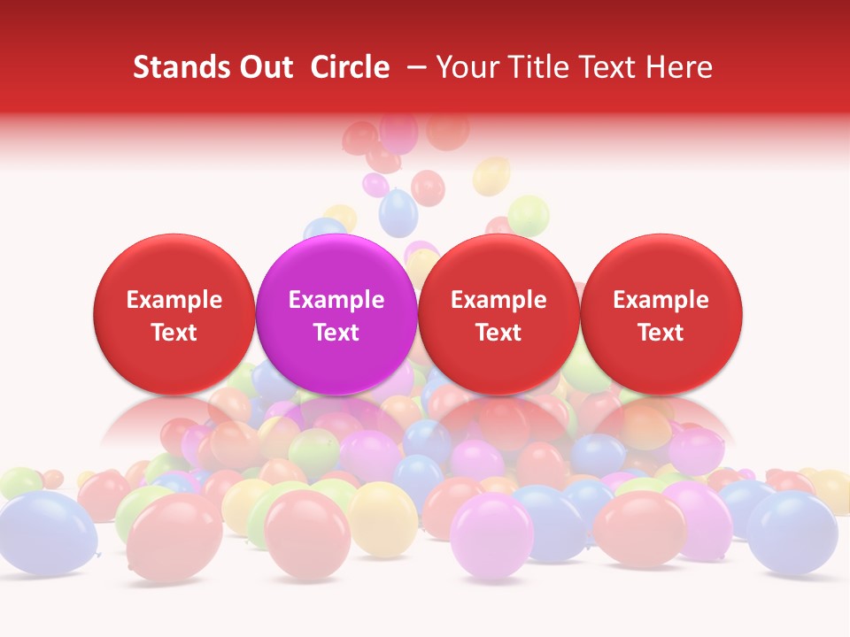 Holidays Flowing Colorful PowerPoint Template