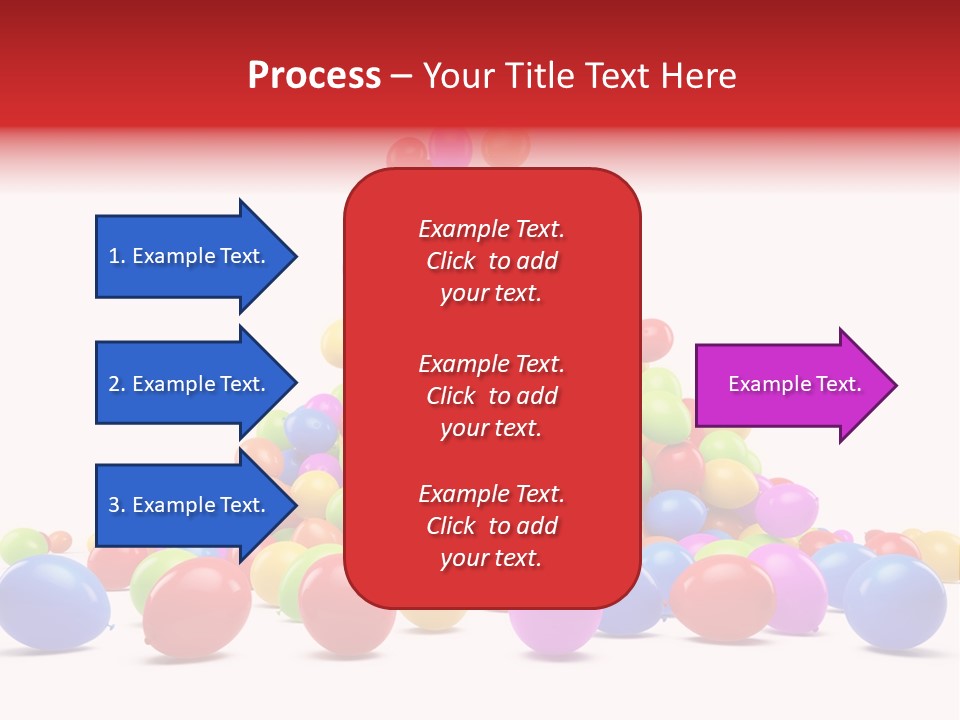 Holidays Flowing Colorful PowerPoint Template