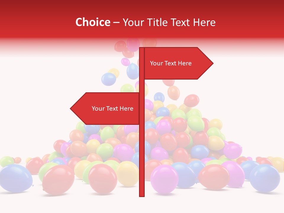 Holidays Flowing Colorful PowerPoint Template