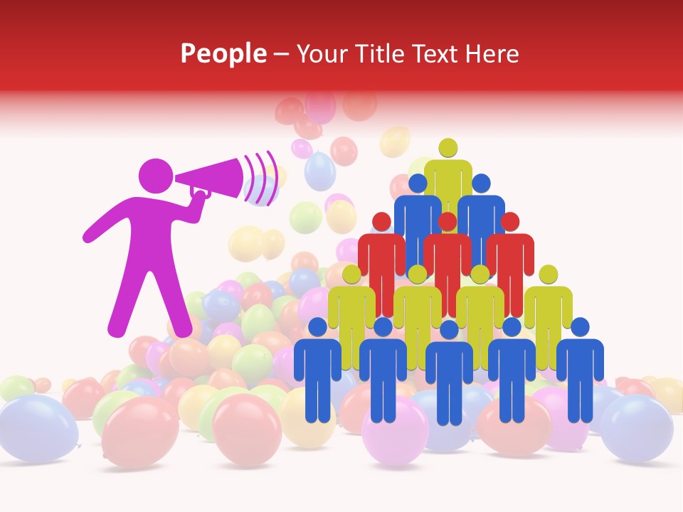 Holidays Flowing Colorful PowerPoint Template