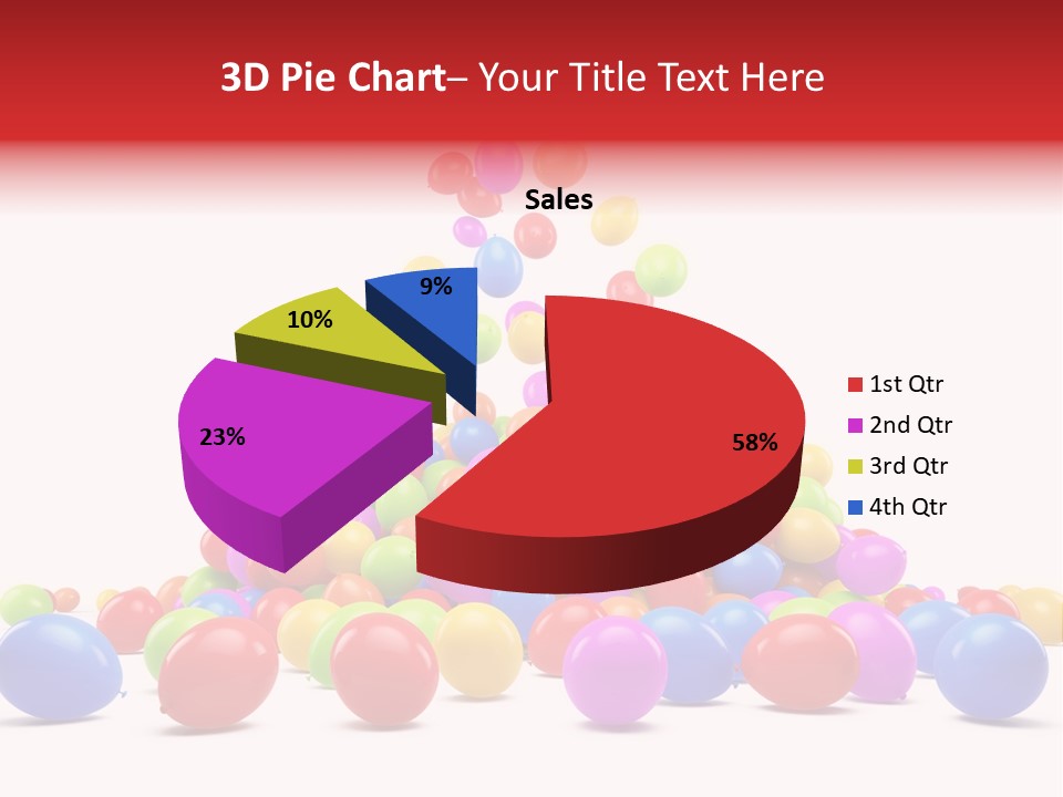 Holidays Flowing Colorful PowerPoint Template